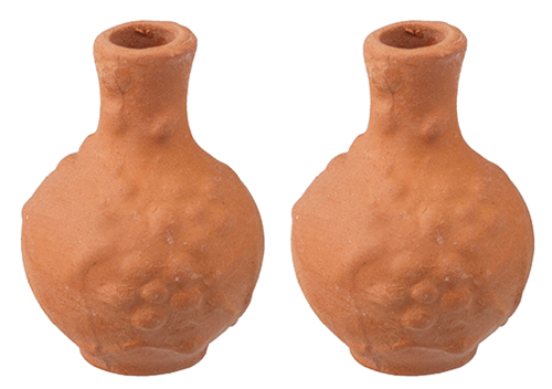 Terra-Cotta Urns, 2 pc.